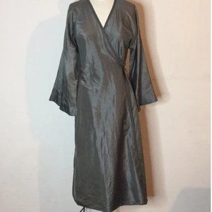Gorgeous + Rare Dosa Silk Wrap Dress